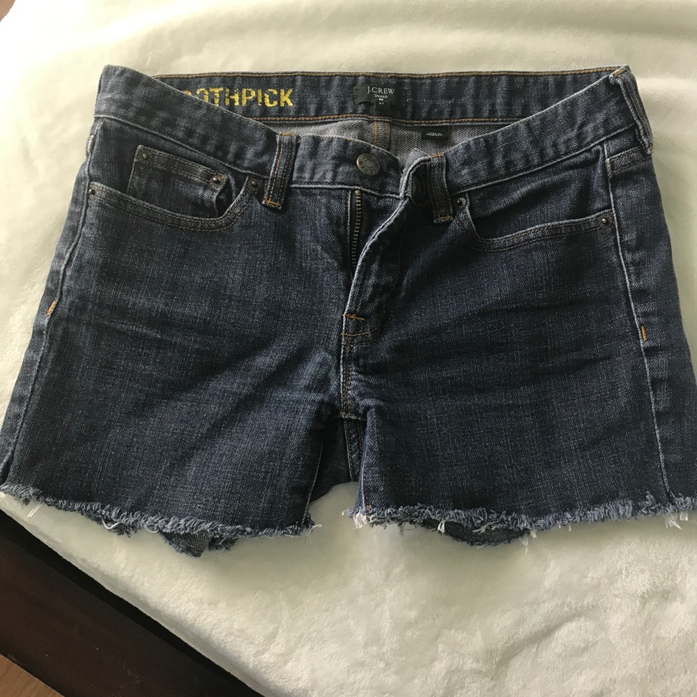 J. Crew woman's denim cut off shorts